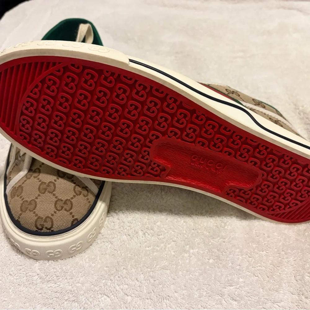 Men’s GG Gucci Tennis shoes 1977 sneaker - Picture 2 of 5